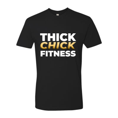 Thick Chick Fitness Signature Tee – Bold & Strong 2 Thumbnail