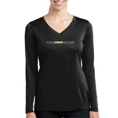 Women's Long Sleeve PosiCharge® Competitor™ -V NECK  2 2 2 Thumbnail