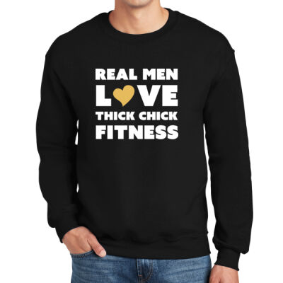 Real Men Love Thick Chick Fitness Long Sleeve Thumbnail