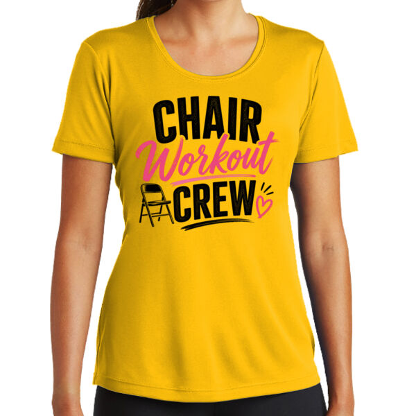 Chair workout crew graphic tee Thumbnail
