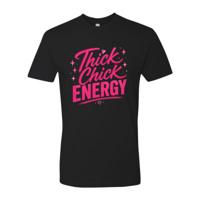 Thick chick energy tee Thumbnail