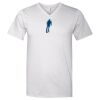 Lightweight Ringspun V-Neck "Soft Feel" T-Shirt Thumbnail