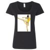 Softstyle Women's Deep Scoopneck T-Shirt Thumbnail