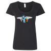 Softstyle Women's Deep Scoopneck T-Shirt Thumbnail