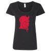 Softstyle Women's Deep Scoopneck T-Shirt Thumbnail