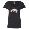 Softstyle Women's Deep Scoopneck T-Shirt Thumbnail