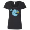 Softstyle Women's Deep Scoopneck T-Shirt Thumbnail