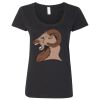Softstyle Women's Deep Scoopneck T-Shirt Thumbnail