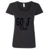Softstyle Women's Deep Scoopneck T-Shirt Thumbnail