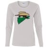 Heavy Cotton Women's "Budget" Long Sleeve T-Shirt Thumbnail