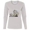 Heavy Cotton Women's "Budget" Long Sleeve T-Shirt Thumbnail