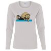 Heavy Cotton Women's "Budget" Long Sleeve T-Shirt Thumbnail