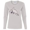 Heavy Cotton Women's "Budget" Long Sleeve T-Shirt Thumbnail