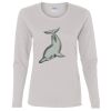 Heavy Cotton Women's "Budget" Long Sleeve T-Shirt Thumbnail