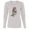 Heavy Cotton Women's "Budget" Long Sleeve T-Shirt Thumbnail