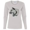 Heavy Cotton Women's "Budget" Long Sleeve T-Shirt Thumbnail