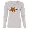 Heavy Cotton Women's "Budget" Long Sleeve T-Shirt Thumbnail