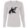 Heavy Cotton Women's "Budget" Long Sleeve T-Shirt Thumbnail