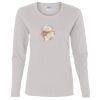 Heavy Cotton Women's "Budget" Long Sleeve T-Shirt Thumbnail