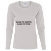 Heavy Cotton Women's "Budget" Long Sleeve T-Shirt Thumbnail