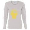 Heavy Cotton Women's "Budget" Long Sleeve T-Shirt Thumbnail